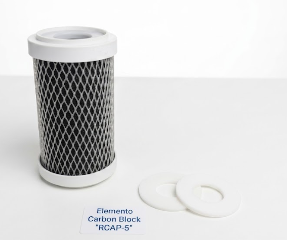 Elemento RCAP-5 Carbon Block pressão